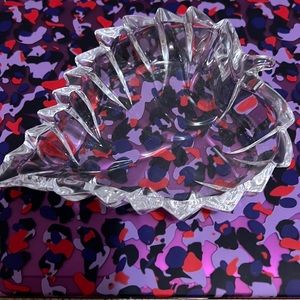 Waterford crystal leaf bowl